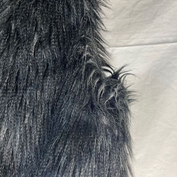WD NY Faux Fur Lightly Lined Vest Sz L - Picture 11 of 11